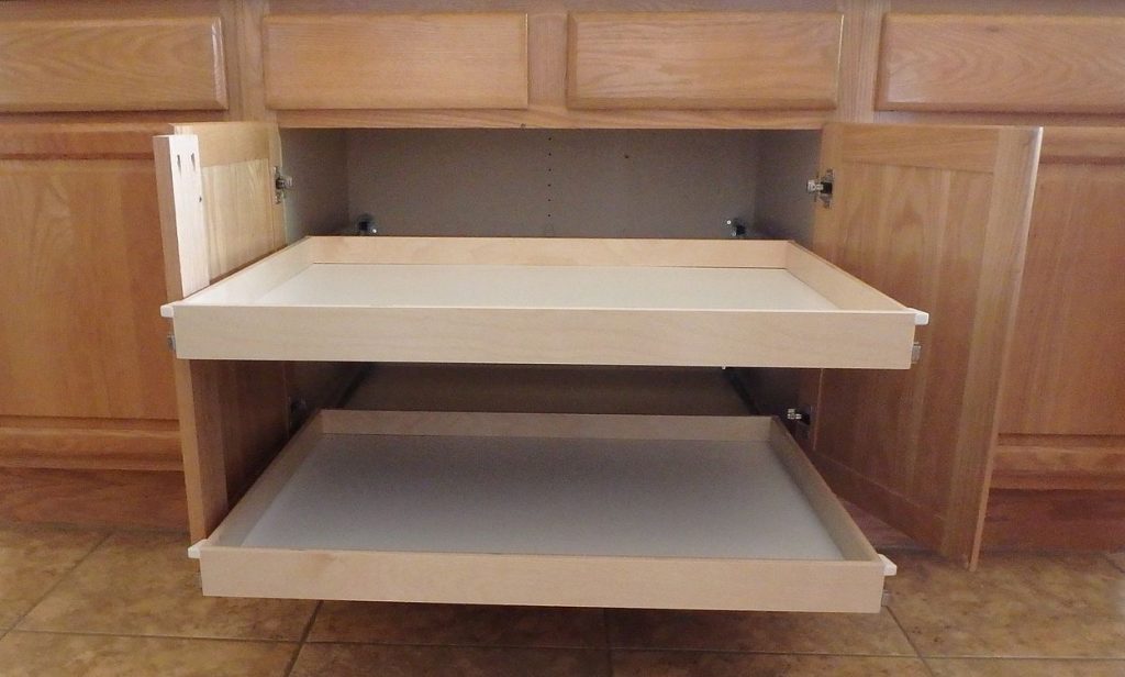 Custom Pullout Shelves in Tucson AZ